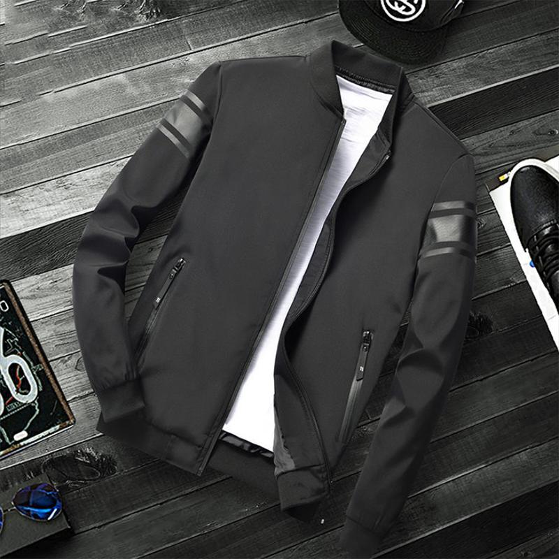 Men's Autumn Jacket Fashion Handsome Upper Jackets Grown Youth Korean Version Coats