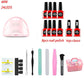 Nail Gel Polish Set Kit Manicure set Gel Varnish Nail Art Set 48W UV Lamp Nail Dryer set