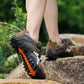 Unisex Hiking Shoes Outdoor Sports Shoes Non-slip Wear-resistant Hiking Shoes Breathable Lightweight Running Shoes Camping Fishing