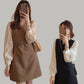 Chiffon Dress Women's Summer Dress long Sleeve Knee-length Daily Wear Office Dating Party