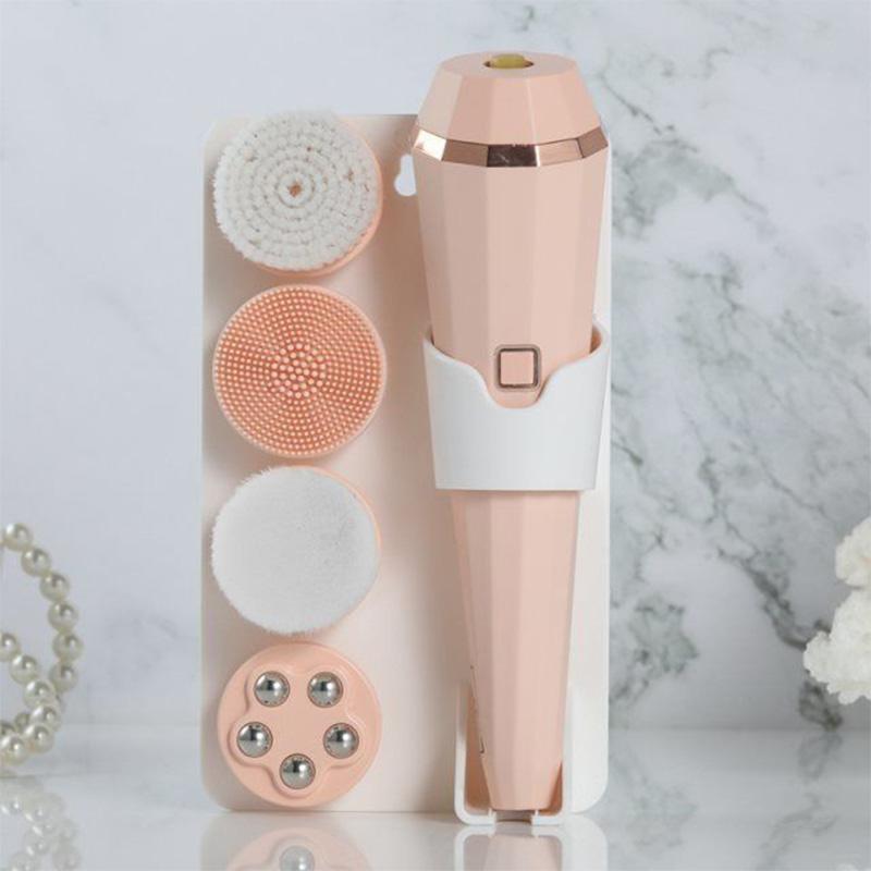 Multifunctional Face Washing Artifact Electric Silicone Female Facial Cleansing Device Pore Cleaner Rechargeable Facial Cleansing Device