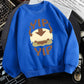 Man Fleece Sweatshirts Loose Streetwear Top Autumn Spring O Neck Pullover Hoody Mens