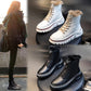 Fur Boots for Women Winter Shoes Natural Fur Genuine Leather Ankle Booties Platform Casual Shoes Warm Black White Boots