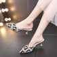 Women's Summer Sandals Stiletto High Heels All-match Non-slip Wear-resistant Pumps