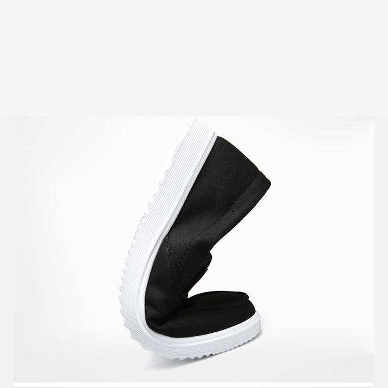Spring and Summer Men's Shoes Casual Canvas Shoes Slip-on Shoes Single  All-match Sneakers Breathable Old Beijing Cloth Shoes Single