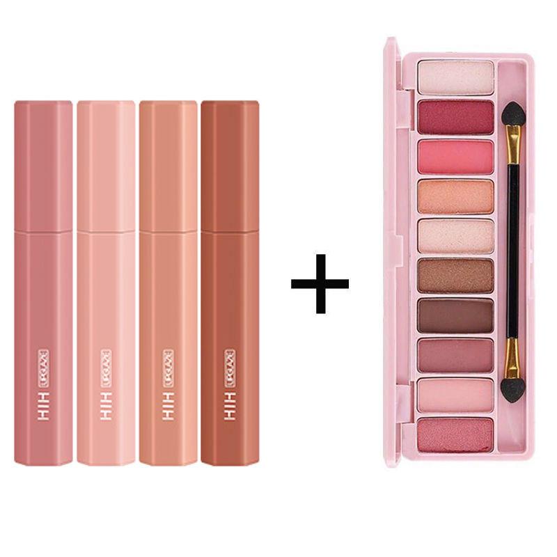 Thousands of lip glaze affordable lipsticks will not change color glaze lipstick eye shadow eyeliner