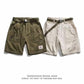 Retro Solid Color Overalls Shorts Summer New Style Loose Casual Five-point Pants