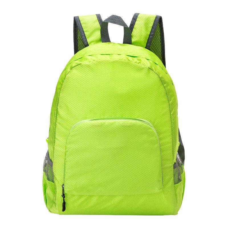 Korean Version of The Multifunctional Travel Backpack Outdoor Climbing Bag Storage Bag Simple and Lightweight Folding Backpack
