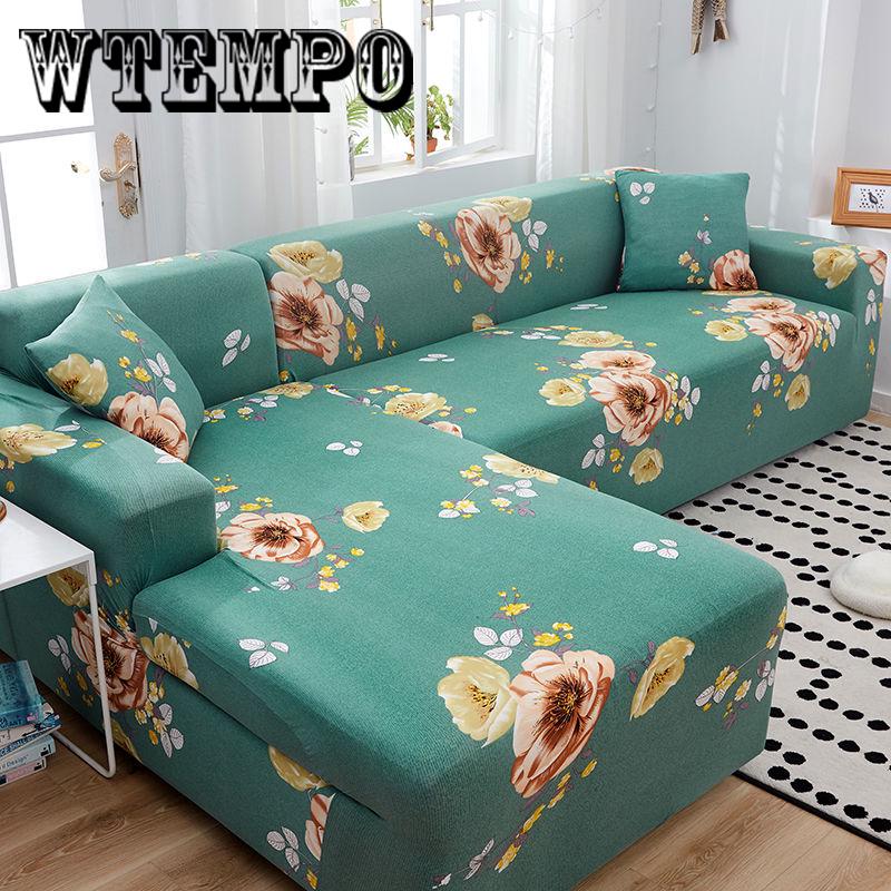 Elastic Slipcover Stretch Sectional Sofa Covers for 1/2/3/4-seater Corner Sofa Covers Couch Cover