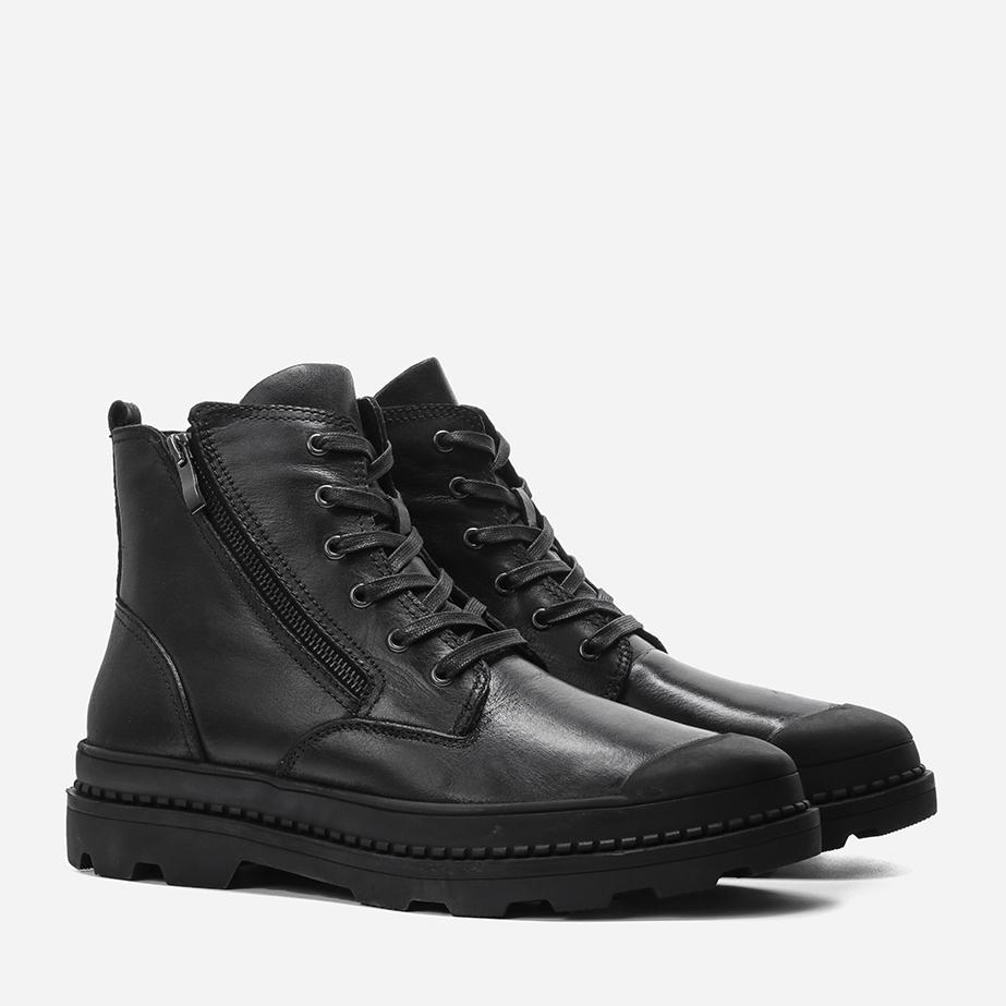 Natural Cowhide Men's Boots Handmade Retro Men's Leather Boots Leather Men's Shoes