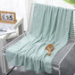 Bath Towel Flannel Fabric Soft Large Towel Set Thickened Chest Wrapped Pure Cotton Absorbent Soft Bath and Quick-drying