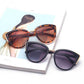 Fashion Women Cateye Sunglasses Fashion Trend Vintage Elegant Oval Lady Sun Glasses Female oculo de
