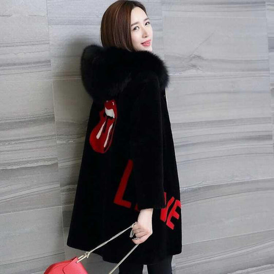 Fur Coat Plus Size Fleece Jacket Winter Coat Women Pockets Casual Teddy Coat Plush Outwear Overcoat