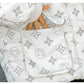 WTEMPO Winter Down Jacket Women Mid-length Hair Luminous Loose Fashion White Duck Down Jacket
