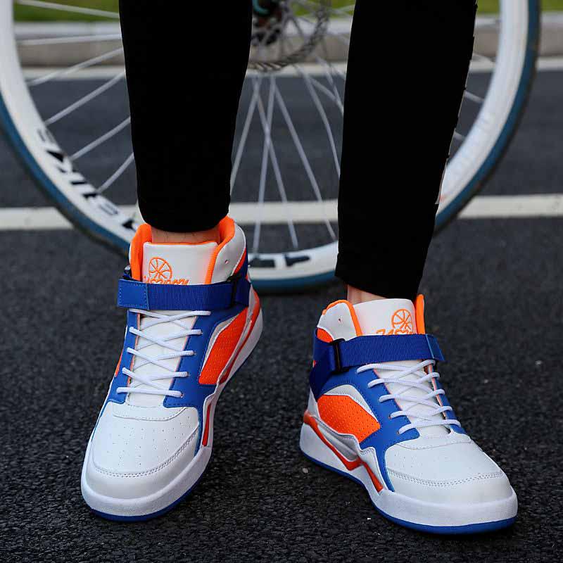 Plus Size 38-44 Men Sneakers Running Sports Basketball Shoes Non-slip Comfortable Deodorant Wear-resistant Sports Shoes