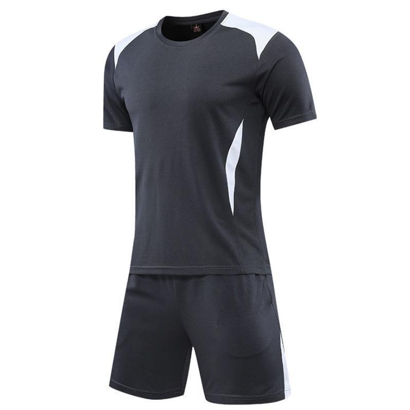 Men's Sports Suit Sportswear Loose Quick Dry Sports Fitness Running Short Sleeve Shorts Suit