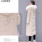 Women's Down Cotton Jacket Winter Long Section Over The Knee Thick Slim Slimming Coat Women