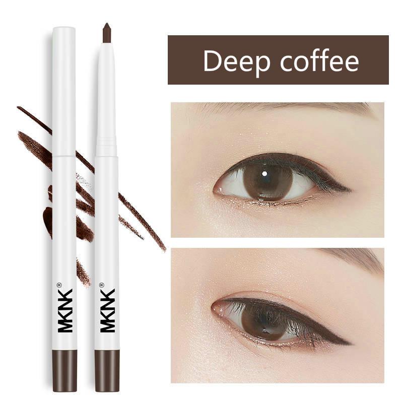 Eyeliner pen female waterproof sweatproof long-lasting non-blooming eyebrow pencil student eyeliner