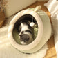 Cat Bed Warm Pet Basket Cozy Kitten Lounger Cushion Cat House Tent Soft Mat Bag