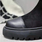 Snow Boots Women's Short Boots Children Winter Plus Velvet Cotton Shoes Ankle Boots Winter Thick Bottom Tube
