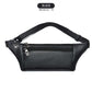 Business Leather Multi-layer Small Waist Bag Running Outdoor Mobile Phone Bag Multifunctional PU Chest Bag Receiving Wallet Sports Bag