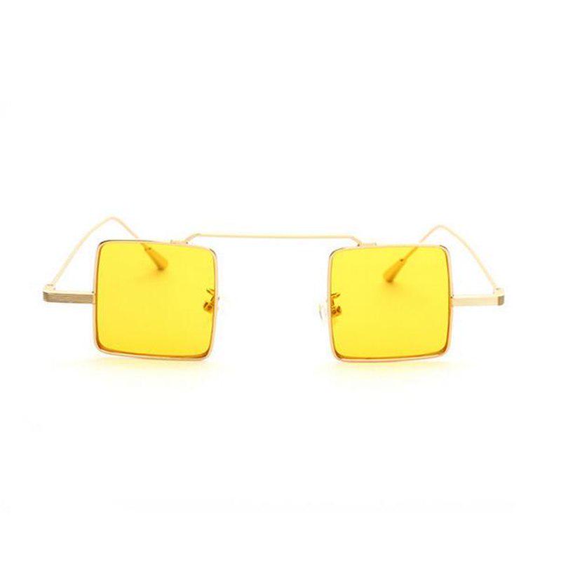 WTEMPO Fashion Prince Mirror Sunglass Women Personality Reflective Small Square Sunglasses Women Bra