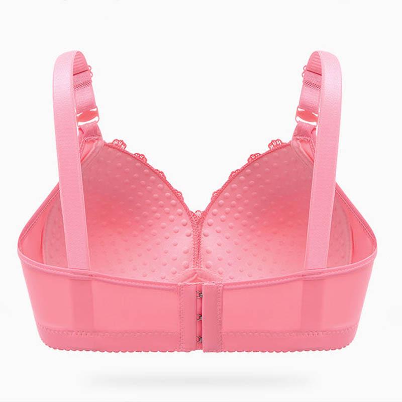Large Size Underwear Breathable No Steel Rings Gathering Comfortable Bra Ladies Anti-sagging Soft Breathable Lightweight Bra