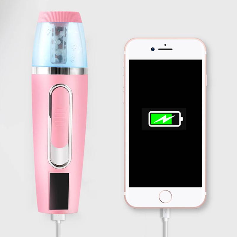 Anion Nano Spray Hydrating Device Charging Portable Beauty Instrument Cold Spray Steam Face Device