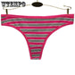 6 Pcs/Lot Sale Women's Underwear pure Cotton Women Striped Panties