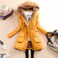 13 Colors Women Winter Thick Warm Hooded Parka Cotton Padded Coat Slim Jacket