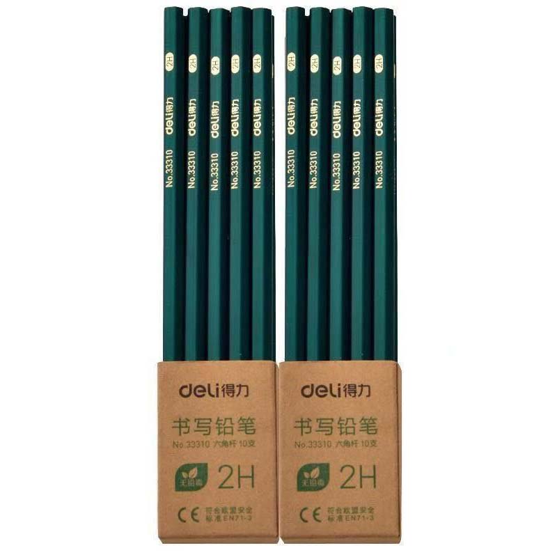 Hb2B2H Log Non-toxic Pencil Student Writing Test Drawing Hexagonal Rod Pencil