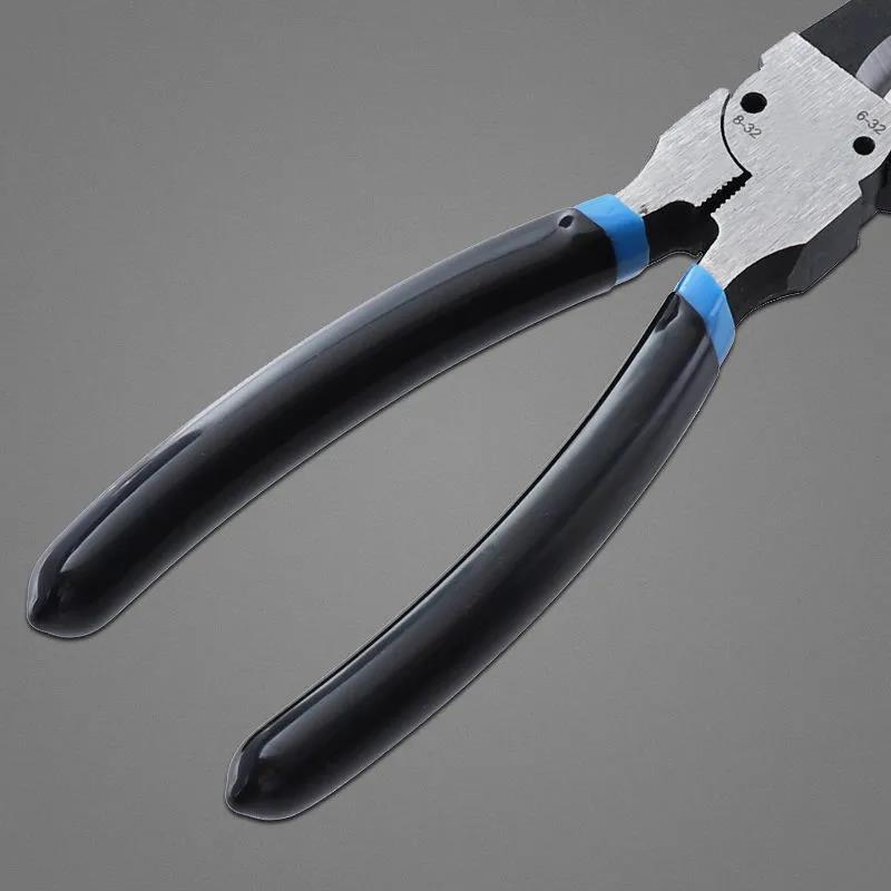 Electrician Manual Wire Stripping Pliers 8 Inch Stripping Wire Stripping Pliers Special Tools for Cutting and Crimping Cutting Pliers