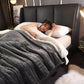 Japanese-style Blanket Air Conditioning Blanket Is Single or Double Linen and Cashmere Flannel Blankets Coral Carpet Child