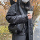 Down Jacket Winter Ladies Fashion Korean Thick Warmth Super Long Over-the-knee Plus Size Cotton Jacket