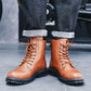 Martin Boots Men's Snow Boots Retro Men High Top Work Shoes Men's Leather Boots Men's Leather Shoes