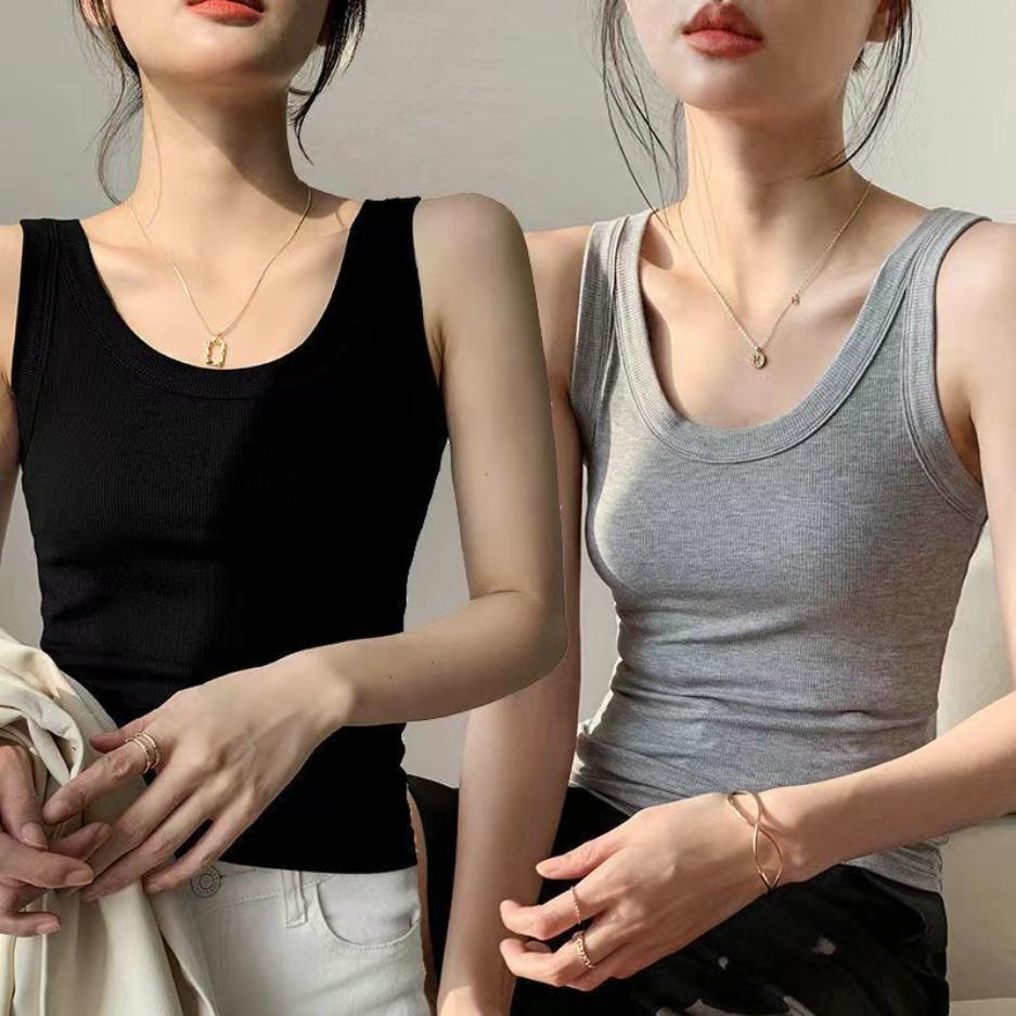 Women's Cotton Suspender Vest Is Light Proof, Built Inside and Covered Outside. It's Summer Coat