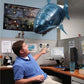 Remote Control Flying Shark+Fish Inflatable Toy Sky Swimmers Funny RC Model