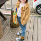 Little Girl Autumn Long-sleeved Sweater Children's Knitted Cardigan Jacket Fashion Baby Top