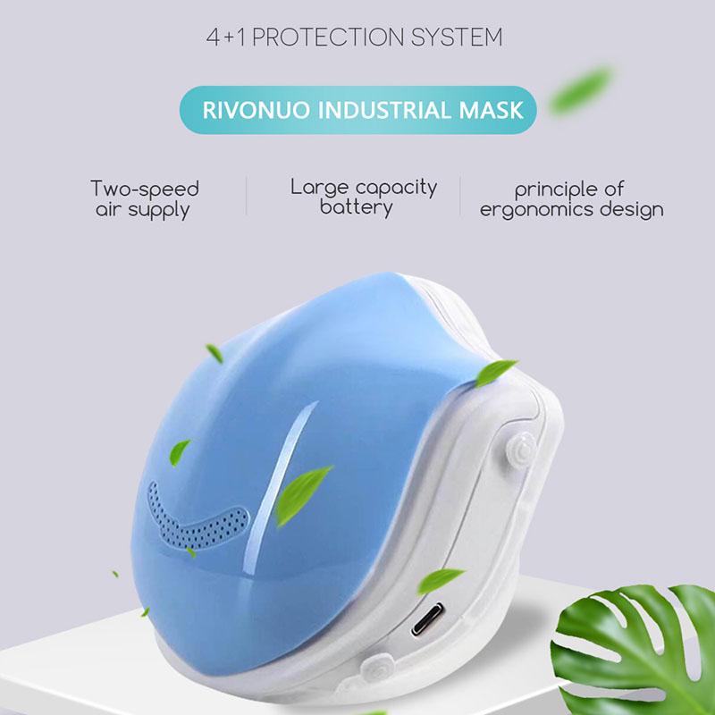 Smart Electric Face Mask n95 filter protection n95 mask air purifier reusable face masks with 2pcs filter