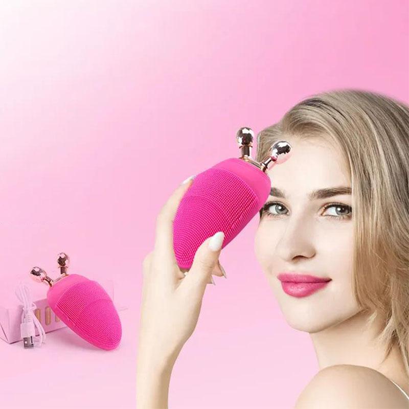 Multifunctional Face Washing Instrument Silicone Face Cleans Pores and Blackheads Beauty Import Instrument Cleansing Instrument Pore Cleaner