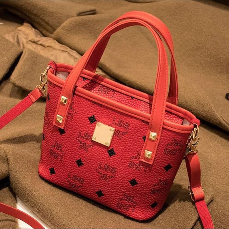 Female Bag Spring and Summer Bucket Bag with The Same Paragraph Portable Little Fairy Fashion Shoulder Bag Wild Messenger Bag