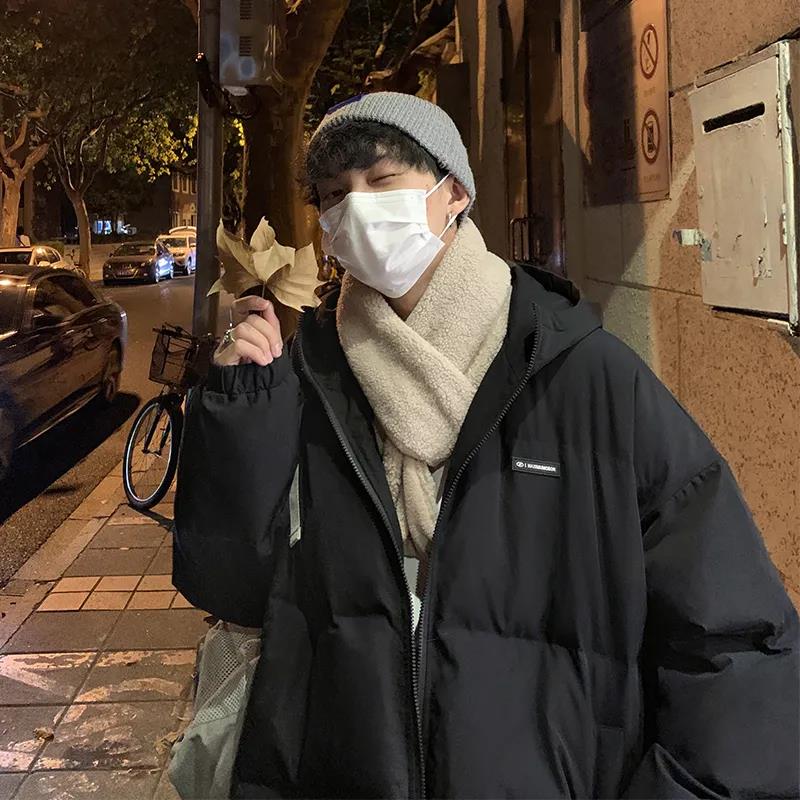 Men's Tide Brand Winter Thicken Thicken Jacket Bread Clothes Fashion Cotton Winter Jacket Clothes