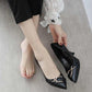 Soft Leather High-heeled Shoes Female Students Stiletto Spring  Autumn Fashion All-match 5cm Single Shoes Women