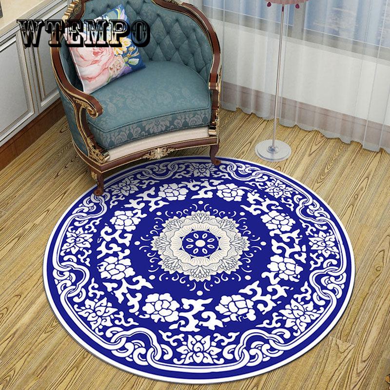 Round Carpets For Living Room Flower Bedroom Rugs And Carpets  Room Cloakroom
