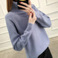 2019 Autumn and Winter Women Turtleneck Sweater Long Sleeve Slim Women Knit Sweater and Pullover