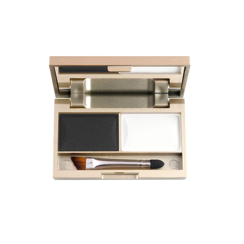 Two-color eyebrow powder waterproof natural three-dimensional non-marking anti-sweat non-marking