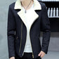 Men's Cotton Jacket Winter Thickening Plus Velvet Fashion Trend Casual Lamb Wool Slim Men's Jacket
