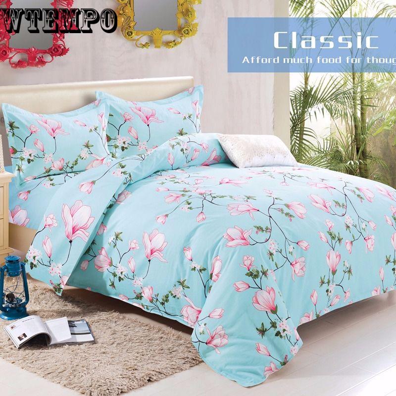 Bed Cover Set Cartoon Duvet Cover Adult Bed Sheets and Pillowcases Comforter Bedding Set