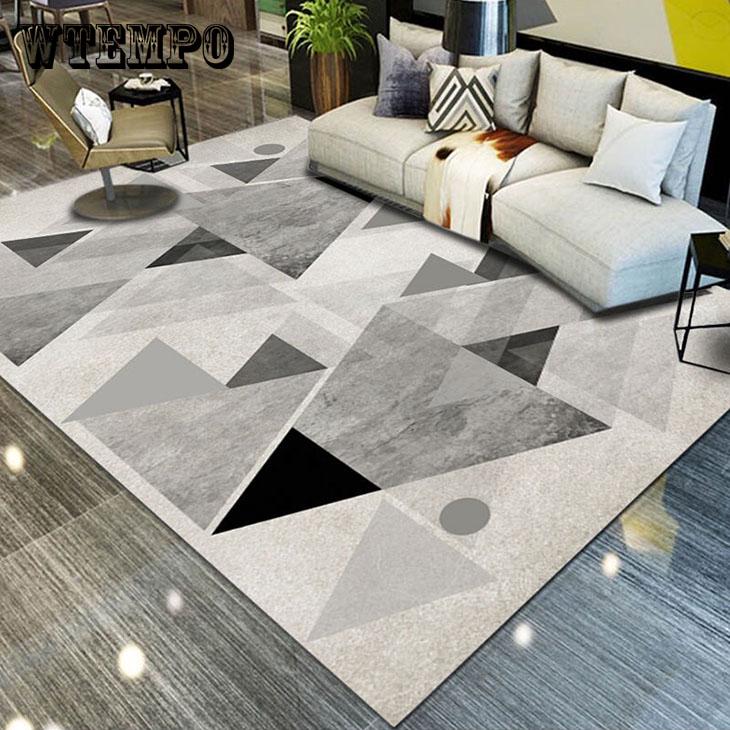 Fashion Geometric Hallway Living Room Bedroom Decorative Carpet  Yoga Play Mat