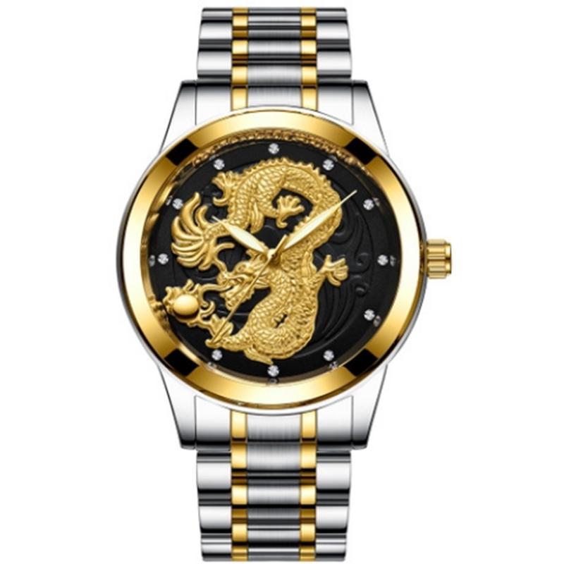 Winner Automatic Mechanical Skeleton Luminous Stainless Steel Mesh Strap Business Watches
